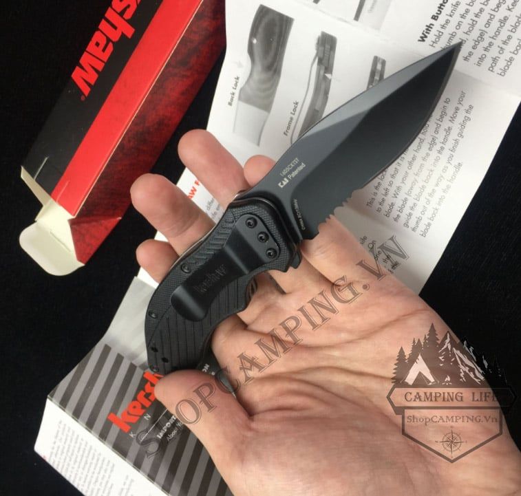 Dao xếp đa năng kershaw đen mã 1990/1605