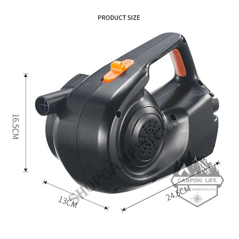 Bơm sạc Stermay HT 338, bơm thổi, bơm SUP bơm thuyền hơi nệm hơi