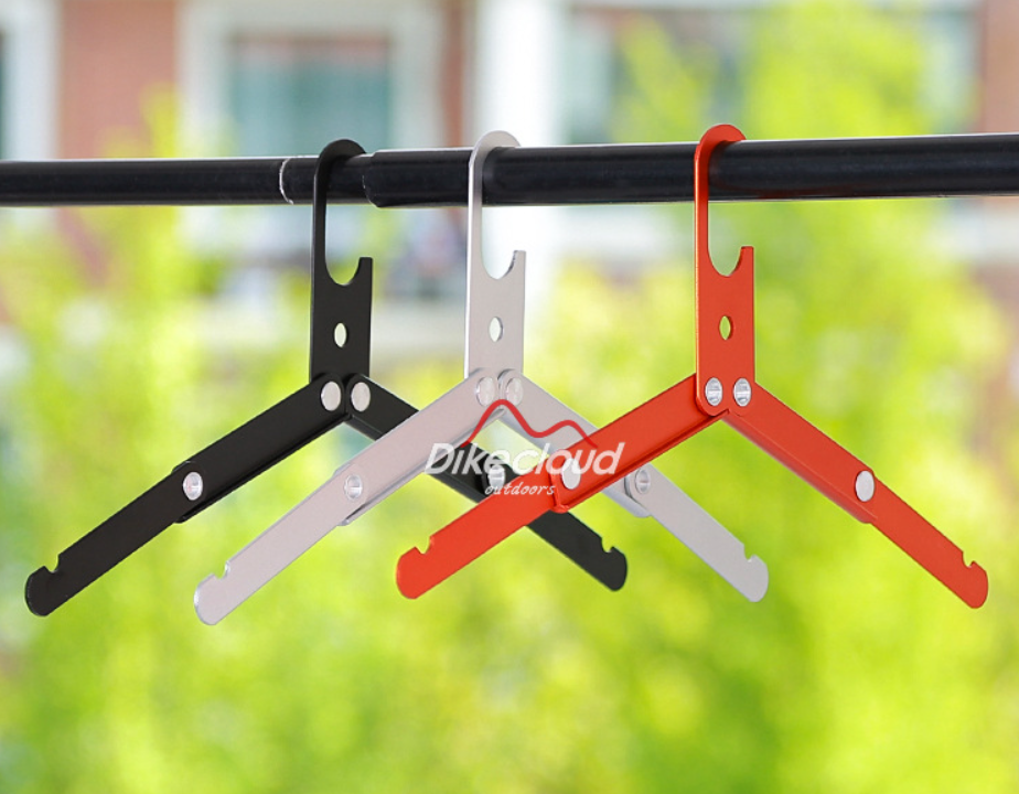 Móc treo đồ hợp kim nhôm có thể gấp gọn 2 cấp tiện lợi