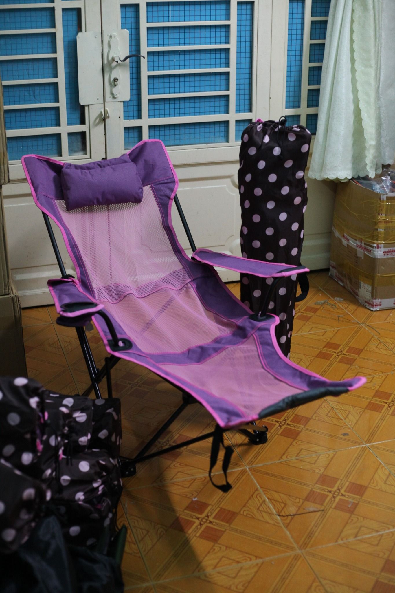 Ghế xếp thư giãn, ghế nằm văn phòng, ghế bố dài gấp gọn, bệnh viện, phượt, du lịch