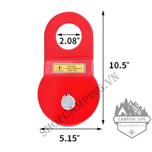 Ròng rọc 10 tấn chuyên dụng cho Offroad CHÍNH HÃNG RUGCEL