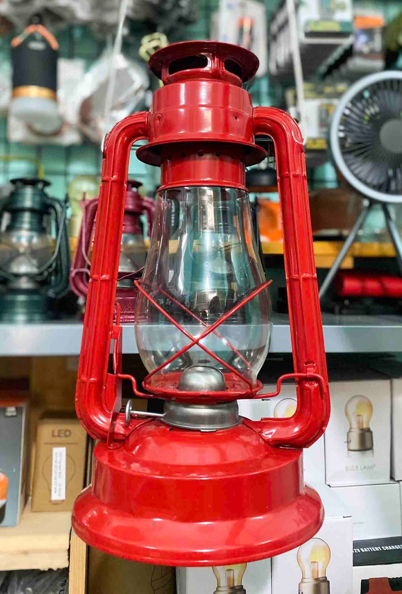 Đèn bão nhiều màu Decor trang trí nhà cửa, đèn cắm trại dã ngoại size siêu bự