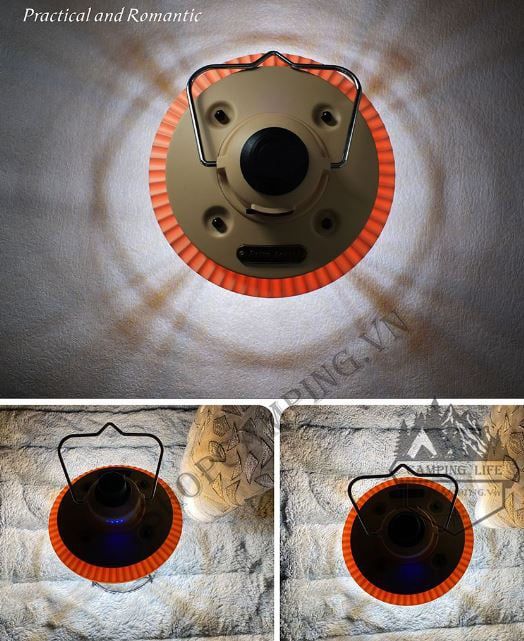 Đèn cổ Retro Lamp phong cách Vintage cổ điển, đèn treo lều, đèn cắm trại, dã ngoại