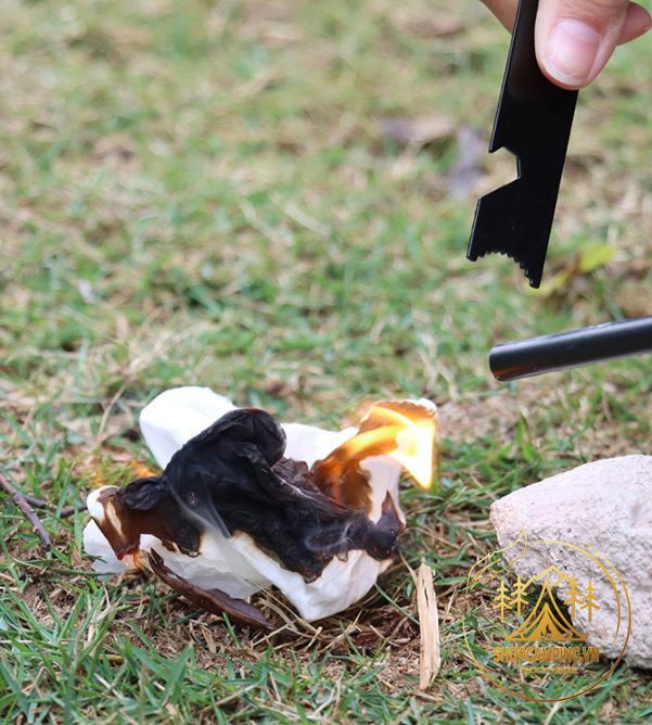 Que đánh lửa sinh tồn, dụng cụ đánh lửa cho cắm trại, leo núi, đi rừng, phượt Camping VietNam