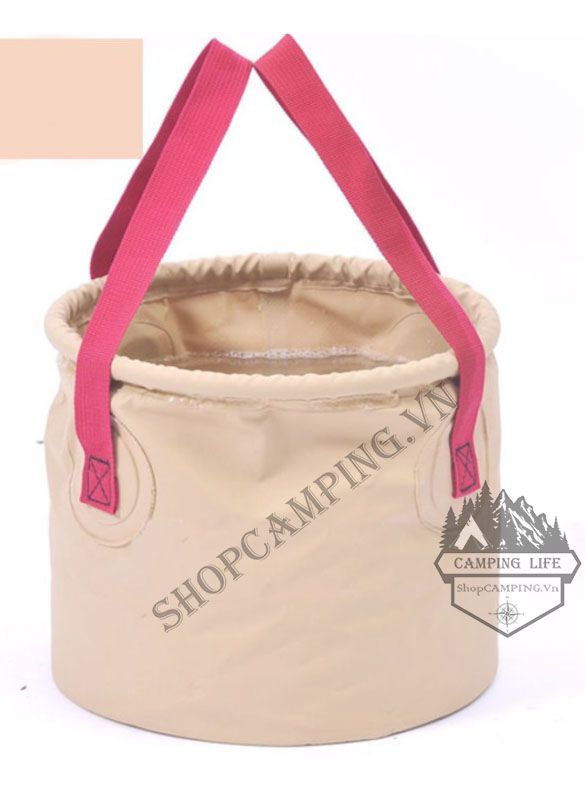 Xô đựng nước gấp gọn bỏ túi 10 lít
