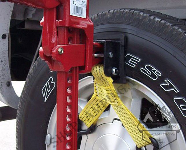 Bát móc nâng bánh xe,Bộ móc bánh xe vào đội thước(kích ) dành cho offroad