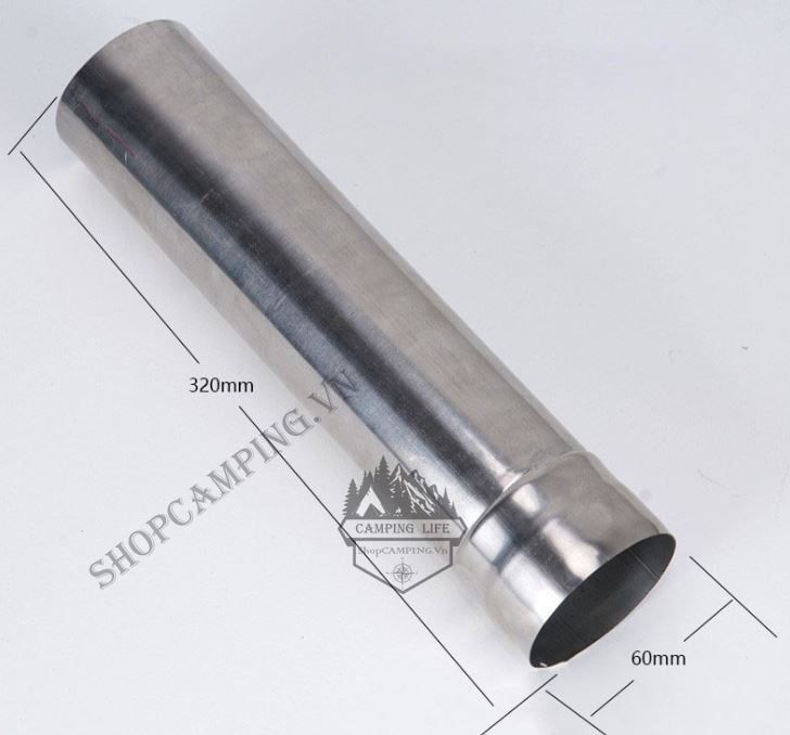 Lò sưởi, bếp sưởi củi Inox dành cho cắm trại dã ngoại