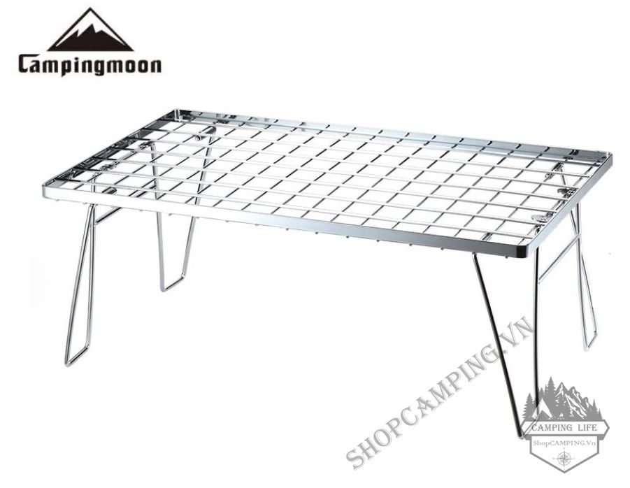 Bàn xếp hoặc kệ để đồ bằng sắt/ Túi đựng bàn/ Mặt gỗ của kệ