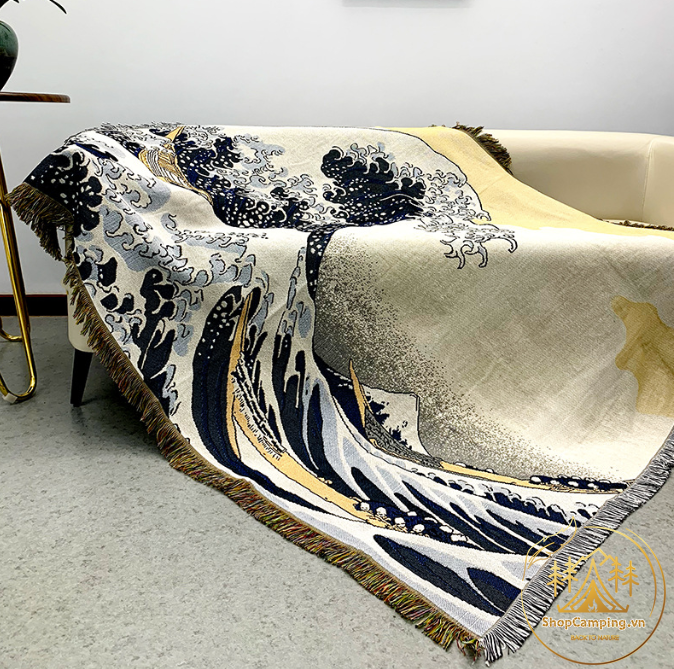 Thảm cắm trại đa năng nhều mẫu, thảm trang trí lều trại, khăn trải, thảm trải dã ngoại, cắm trại