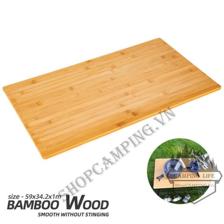 Bàn xếp hoặc kệ để đồ bằng sắt/ Túi đựng bàn/ Mặt gỗ của kệ