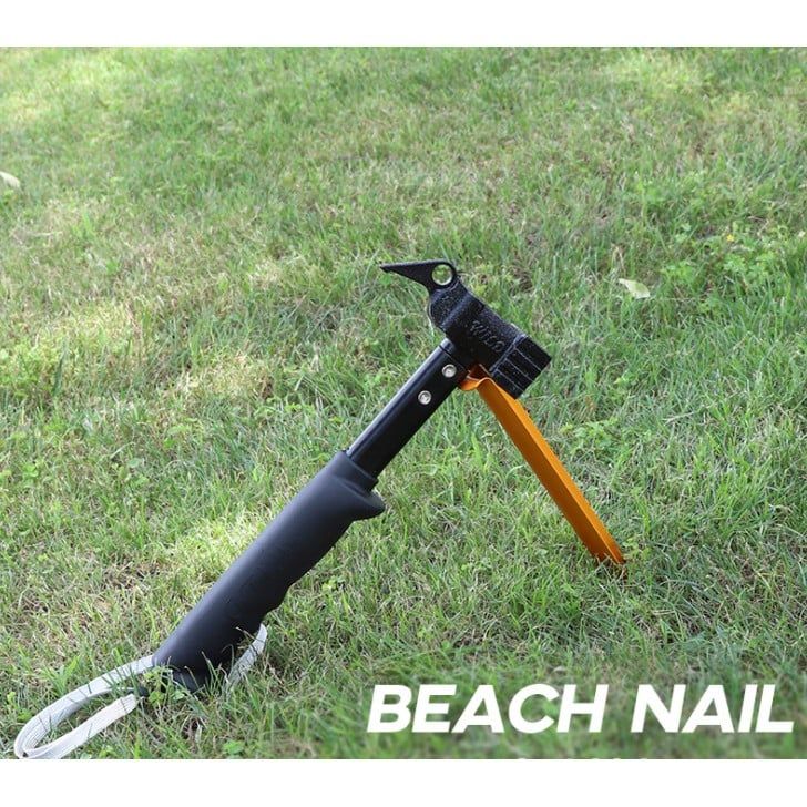 Cọc lều hợp kim nhôm chuyên dùng cắm cát, đất mềm 31cm, cọc gim lều cắm trại dã ngoại