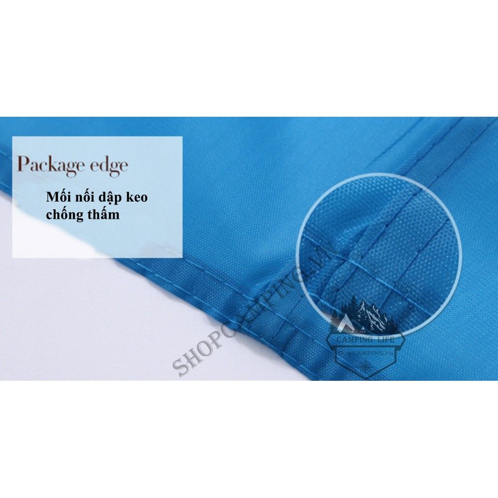 Tấm bạt lót đáy lều cắm trại chống thấm, chống bẩn, rách cho lều, tấm lót cắm trại dã ngoại