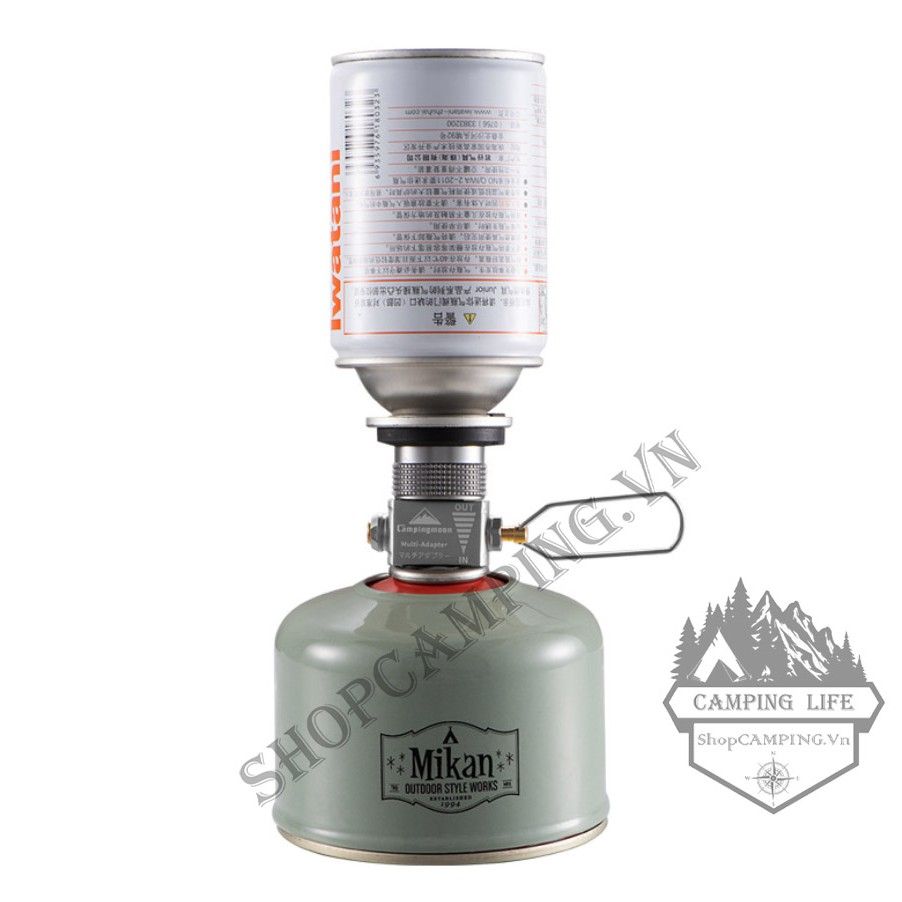 Đầu van sang chiết nạp gas cho bình ga dã ngoại Campingmoon z15