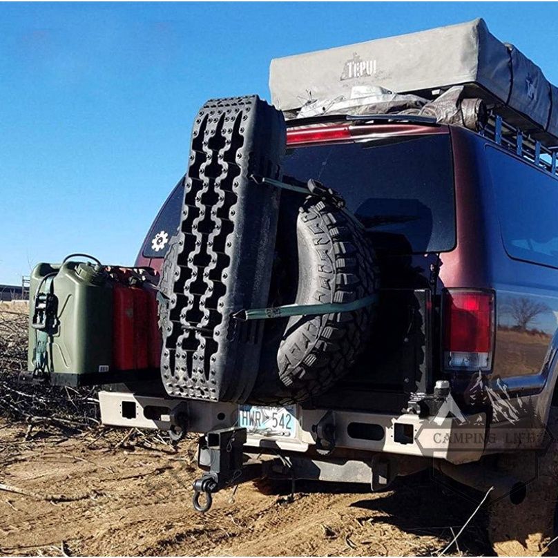 Tấm thoát lầy, cứu hộ, lót chống lún dành cho offroad cắm trại, dã ngoại