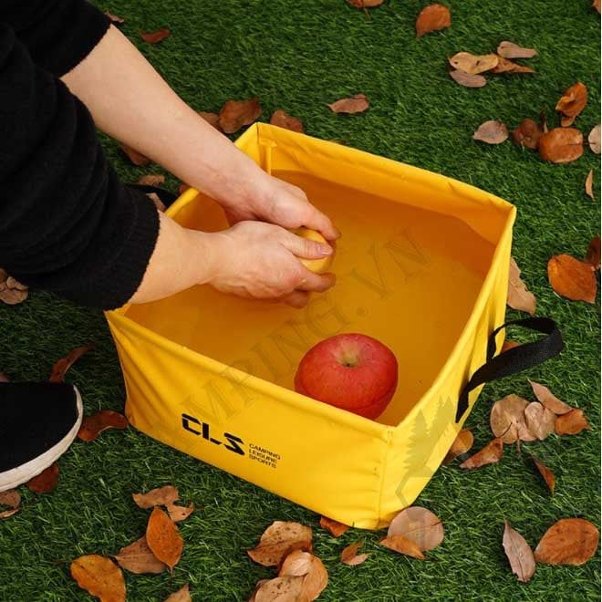 Xô nước gấp gọn hình vuông CLS 13 lít