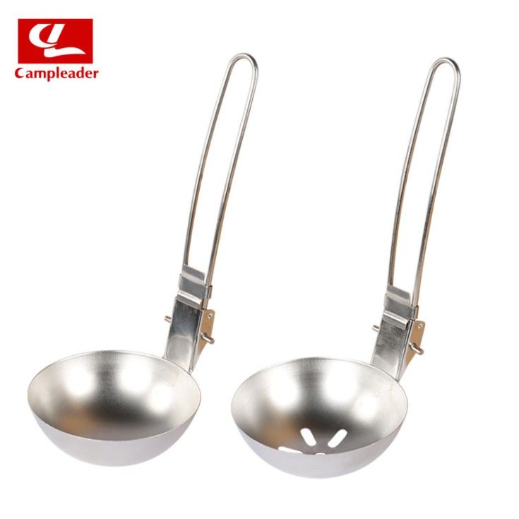 Thìa múc canh gấp gọn inox 304