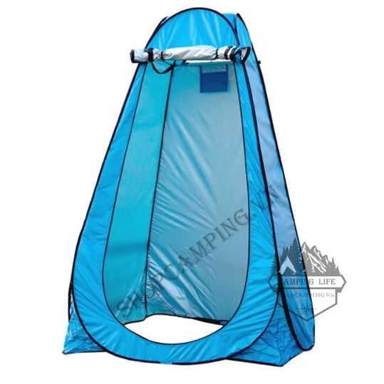 Lều thay đồ tự bung, lều vệ sinh, lều tự bung khung thép có tráng bạc, lều tắm du lịch, cắm trại dã ngoại