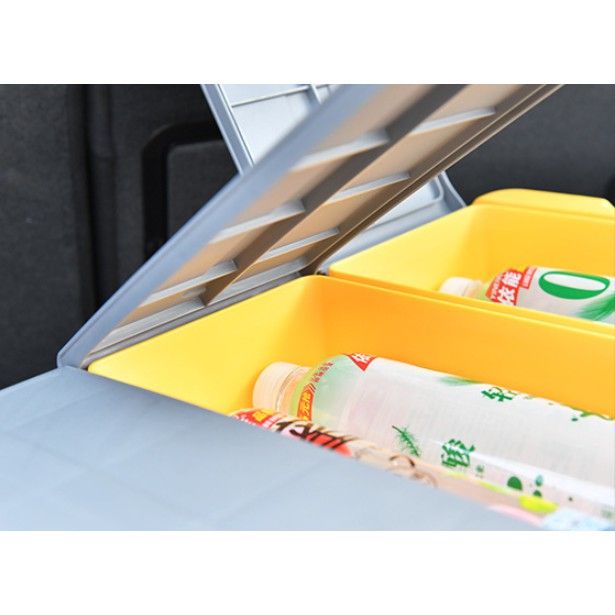 Thùng đựng đồ gấp gọn dung tích 75L, giữ được nước, siêu bền, đựng đồ trên xe hơi, cắm trại dã ngoại ( kèm túi chống thấm)