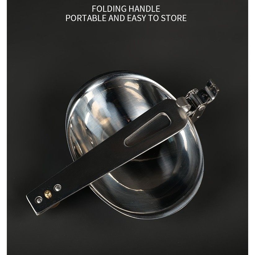 Thìa múc canh inox 304 gấp gọn