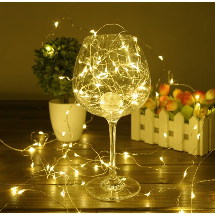 Dây đèn led trang trí ,đèn led đom đóm thế hệ mới dây đồng bền hơn chắc hơn,sử dụng pin AA hoặc cổng USB