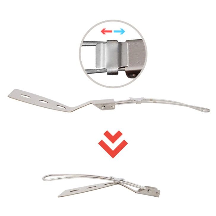 Thìa gấp bằng inox 304 gọn nhẹ, cắm trại dã ngoại