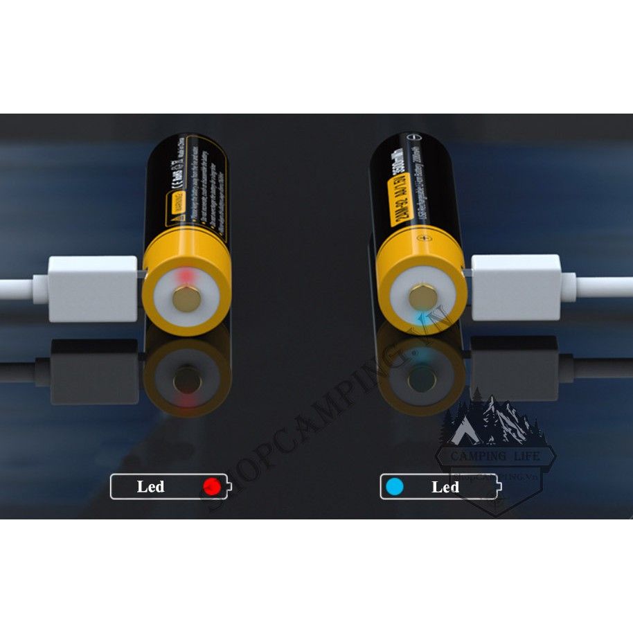 Pin tiểu sạc AA/AAA Beston 1.5V 3500mWh/800mWh cao cấp sạc nhanh trực tiếp bằng cổng micro USB