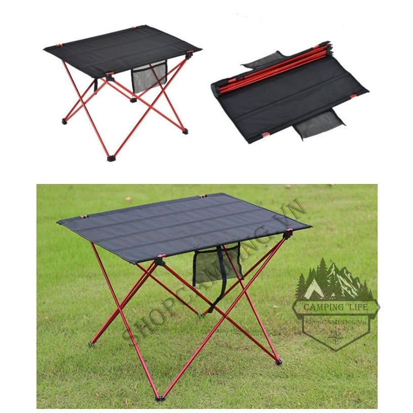 Bàn Vải Gấp Gọn Cắm Trại,Dã Ngoại Siêu Nhẹ Size Lớn