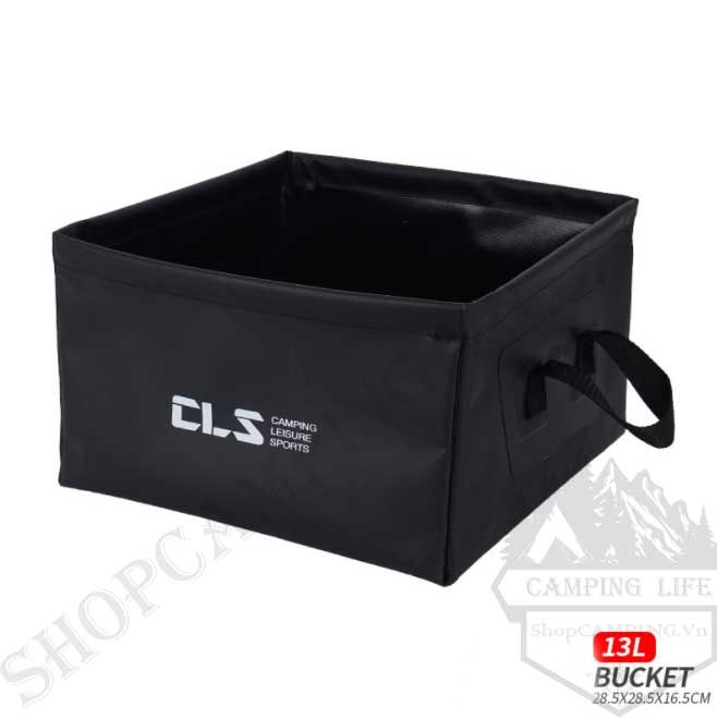 Xô nước gấp gọn hình vuông CLS 13 lít