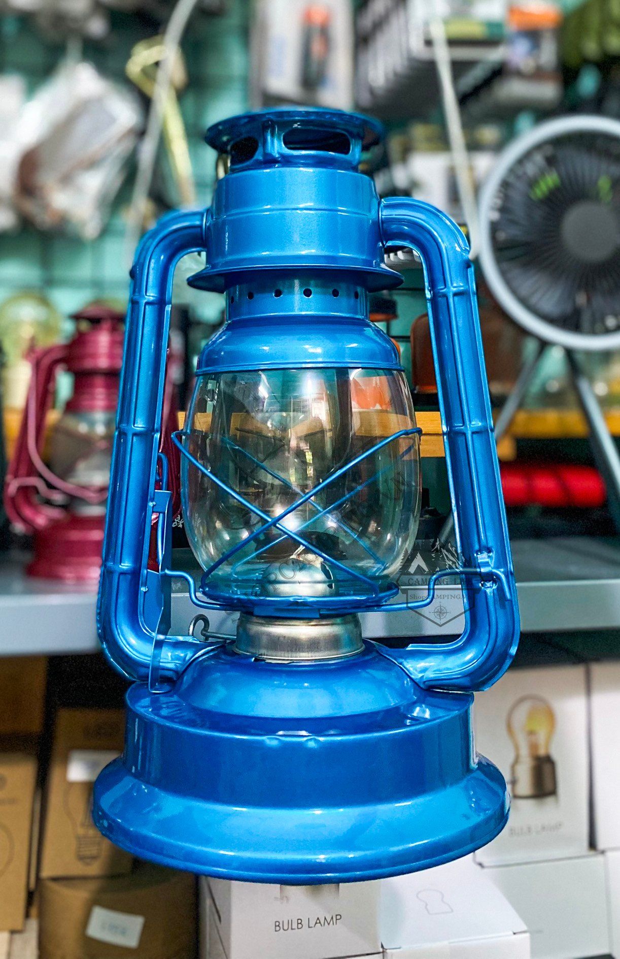 Đèn bão nhiều màu Decor trang trí nhà cửa, đèn cắm trại dã ngoại size siêu bự