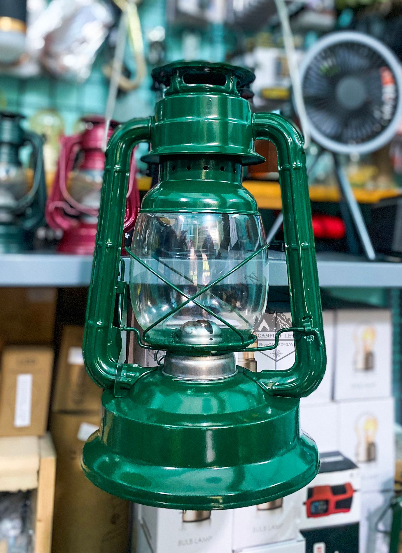Đèn bão nhiều màu Decor trang trí nhà cửa, đèn cắm trại dã ngoại size siêu bự