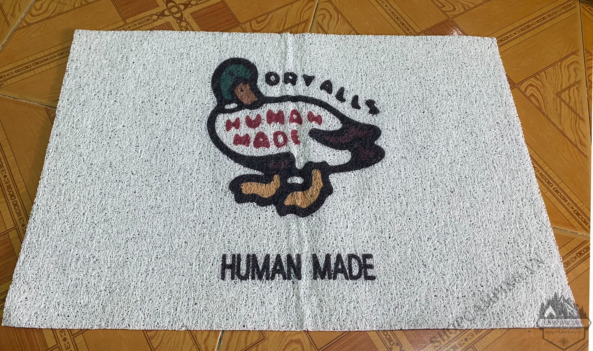 Thảm Nhựa Lau Chân Coleman/Snow Peak/DoD/ Human Made Chống Trơn Trượt Cao Cấp