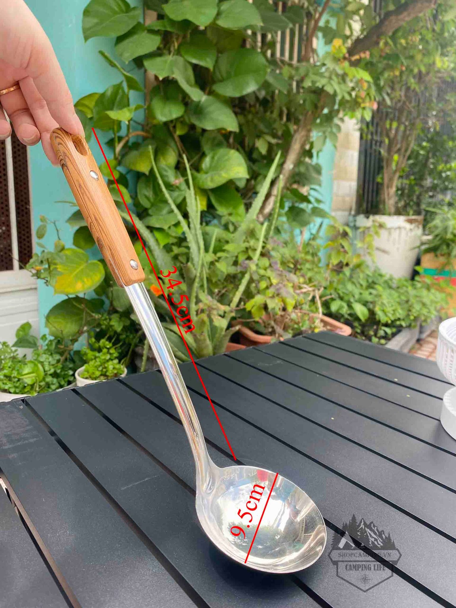 Muỗng , vá múc canh Inox