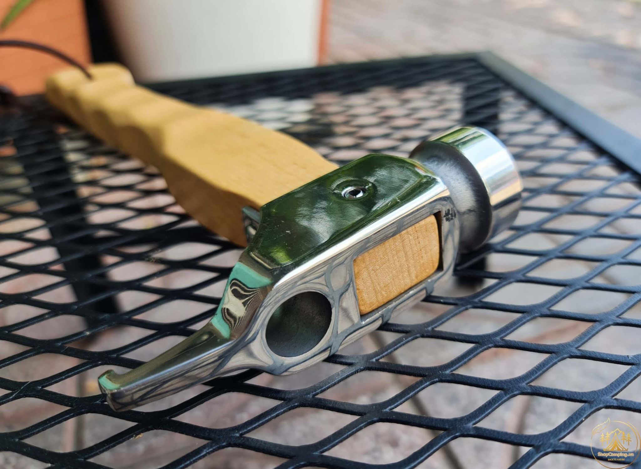 Búa inox camping đóng cọc chuyên dụng dành cho dã ngoại, cắm trại.