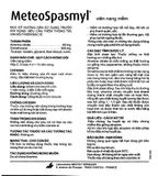 Meteospasmyl (H/2 vỉ x 10 viên)