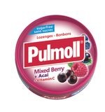 PULMOLL - MIXED BERRY SUGAR FREE 45g + VITAMIN C