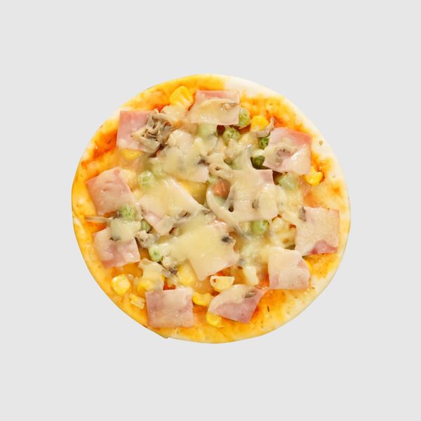  Bánh Pizza Giăm Bông Nấm 
