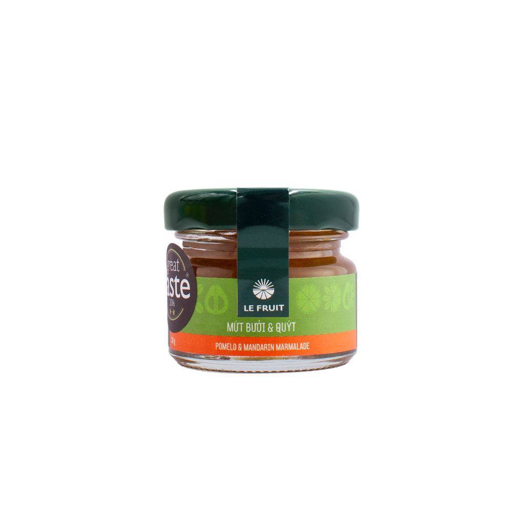 Mứt bưởi quýt (Pomelo Mandarin Marmalade) - 30gr