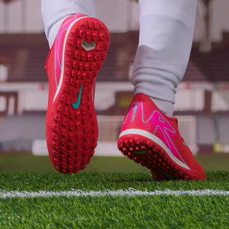 Nike Zoom Vapor 16 Academy TF - FQ8449-800 - Đỏ / Trắng