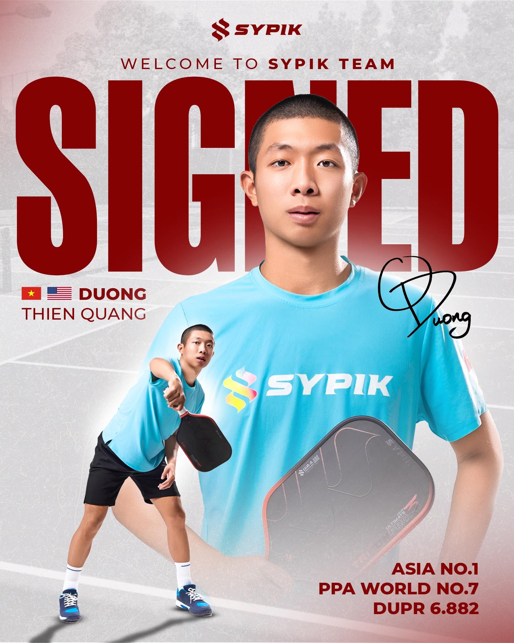 Vợt Pickleball Sypik TRITON 3 PRO ULTIMATE