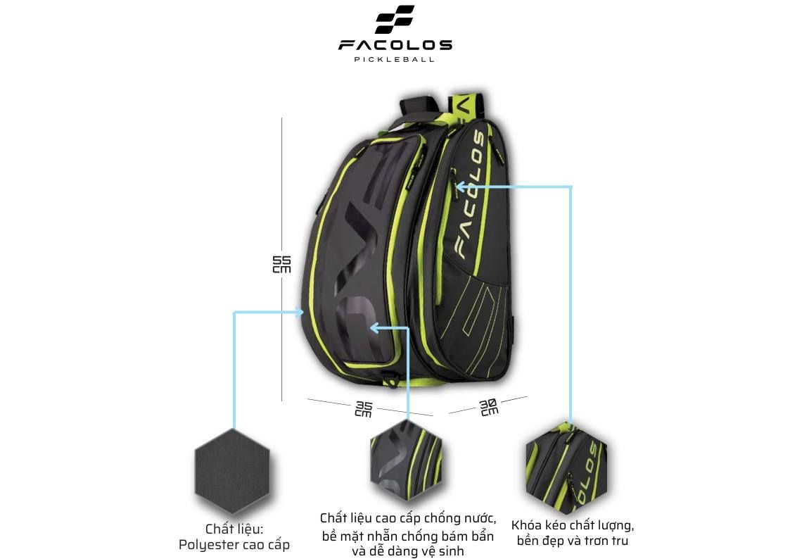 Balo Pickleball Facolos Elite