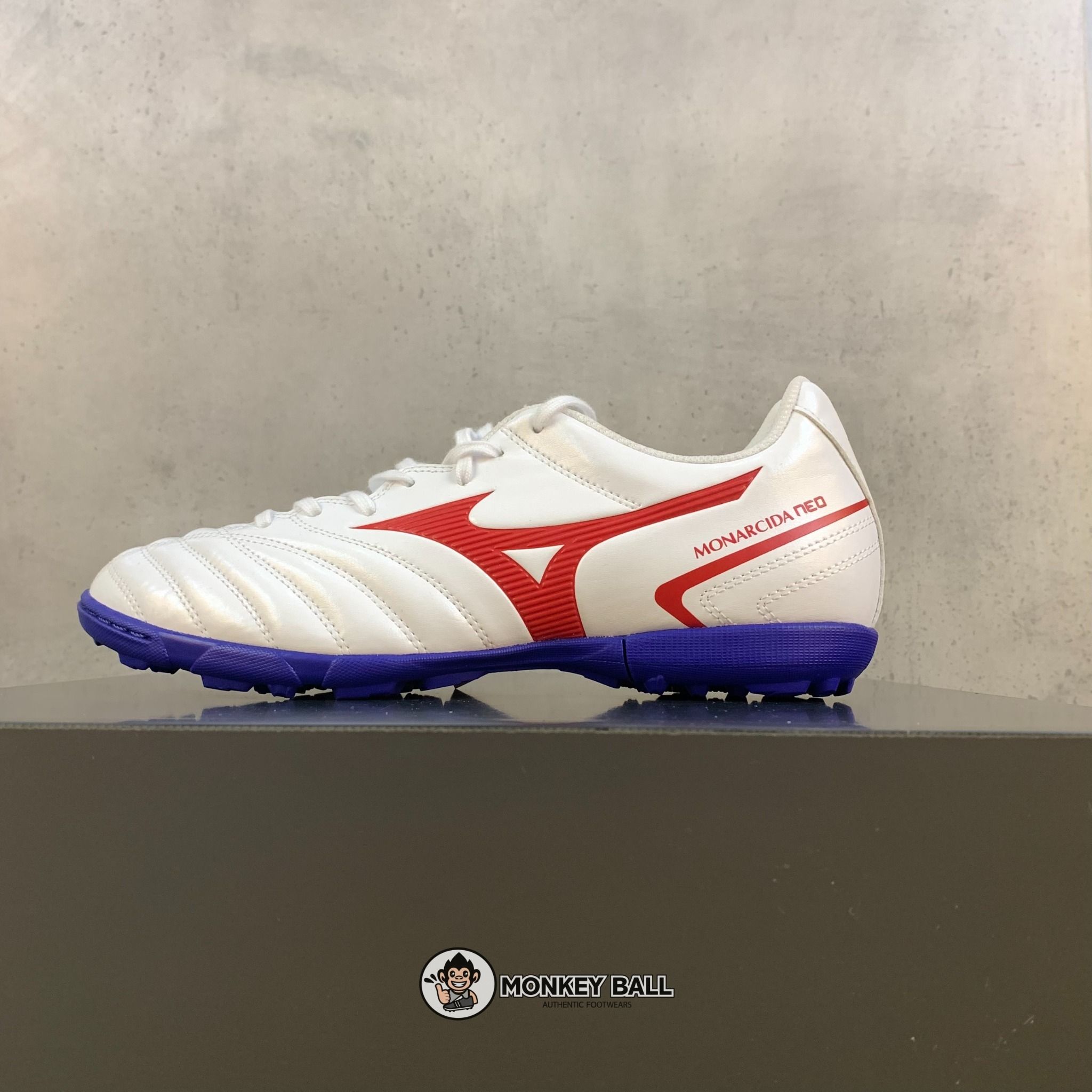 Mizuno Monarcida Neo 2 Select TF - P1GD210562 - Trắng Đỏ