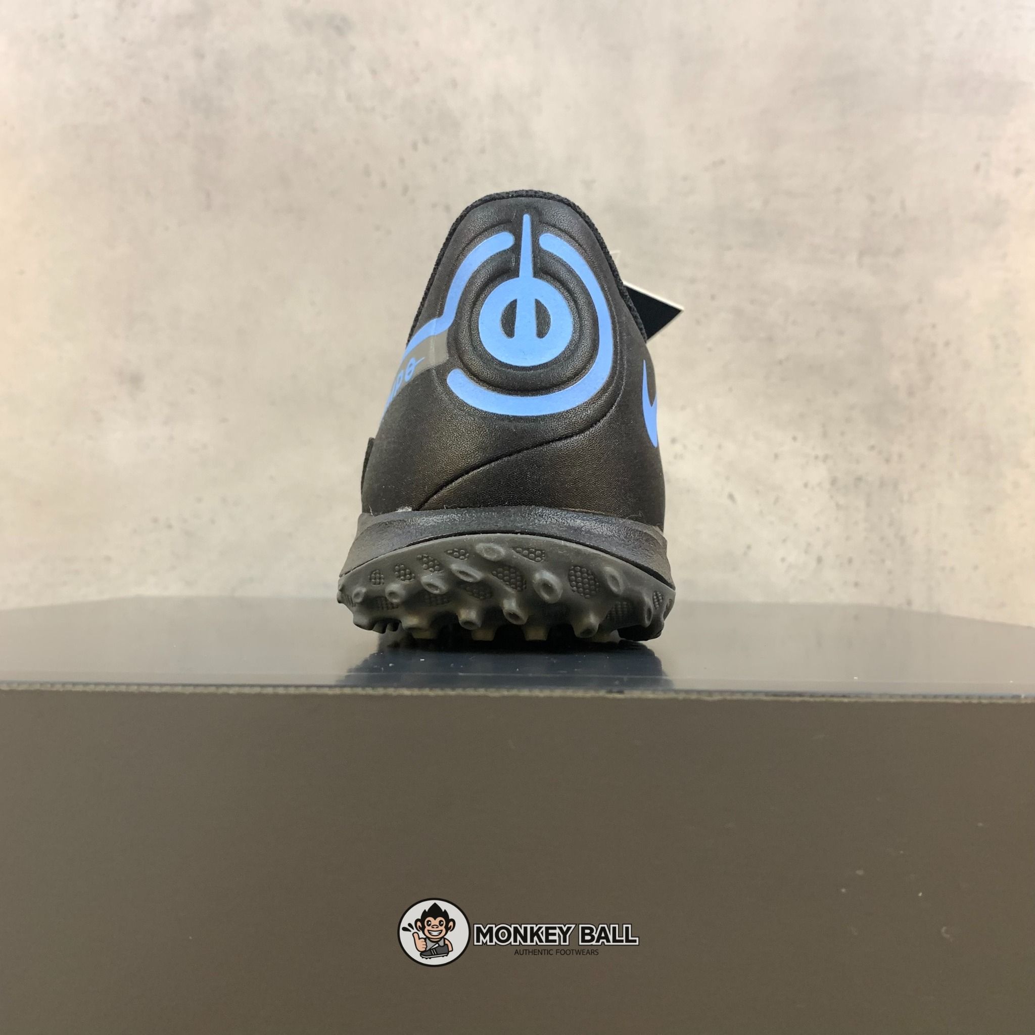 Nike Tiempo 9 Legend Academy TF - DA1191-004 - Đen Xanh
