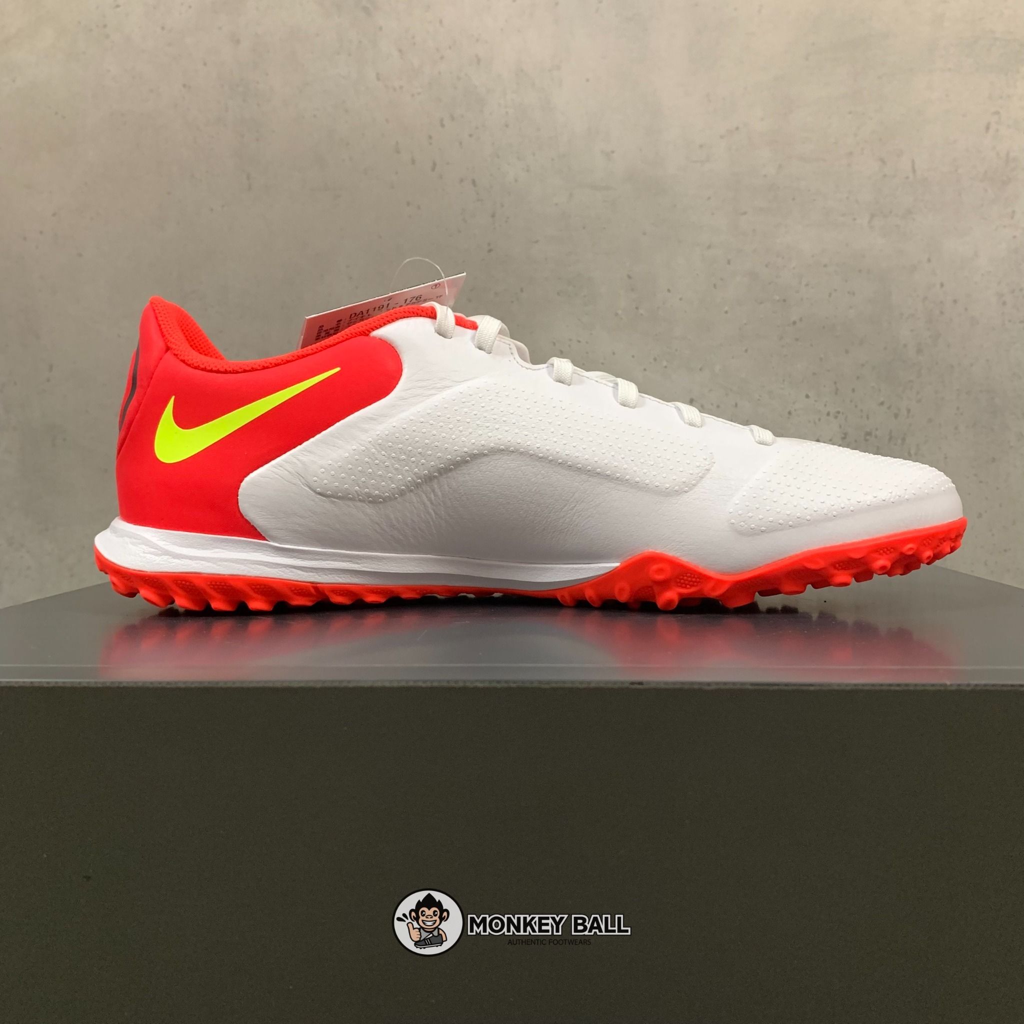 Nike Tiempo 9 Legend Academy TF - DA1191-176 - Trắng Đỏ