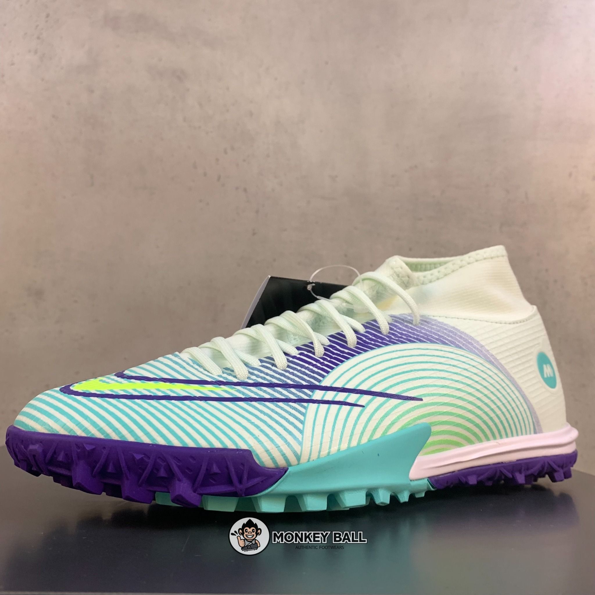 Nike Superfly 8 Academy MDS TF - DN3789-375 - Xanh/Trắng