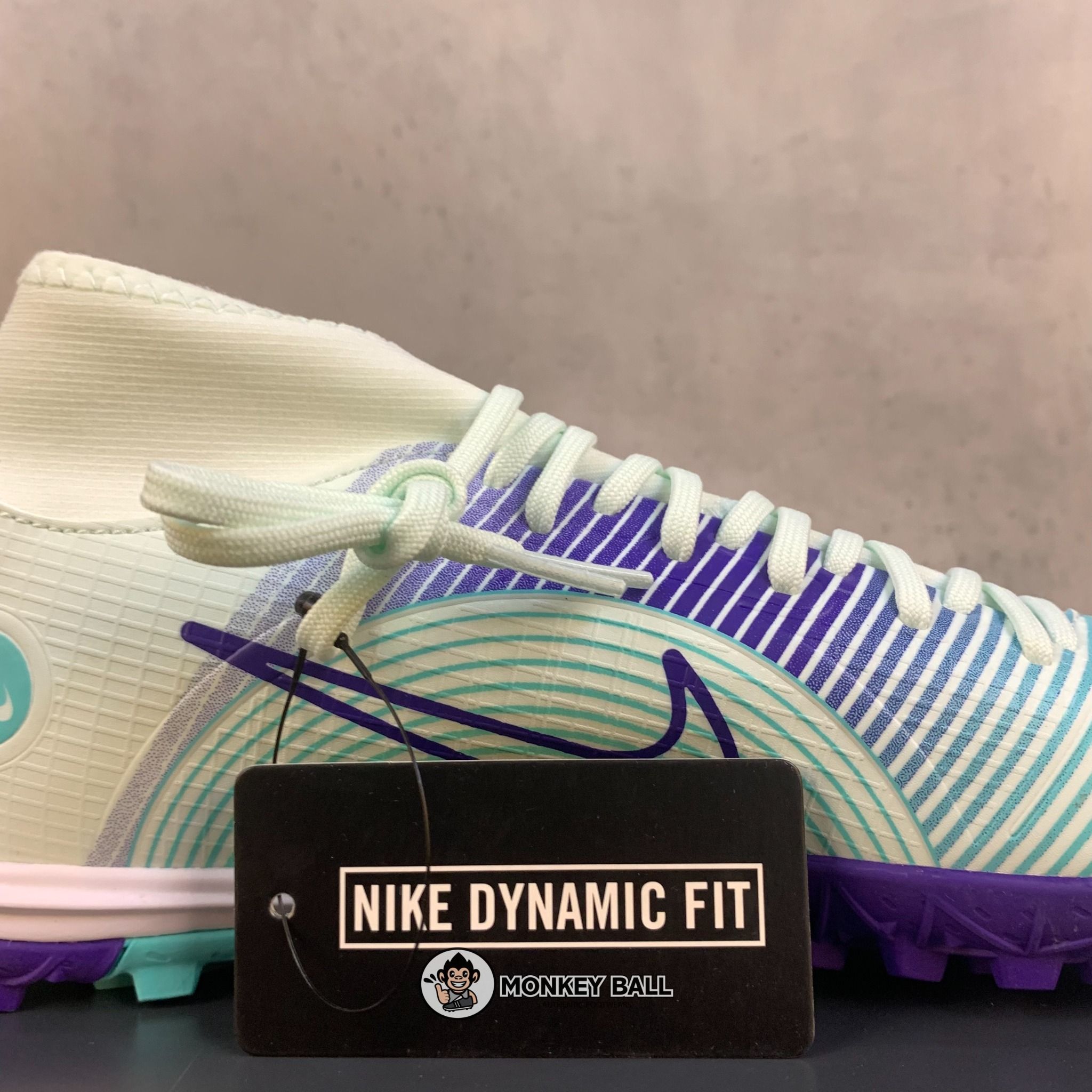 Nike Superfly 8 Academy MDS TF - DN3789-375 - Xanh/Trắng