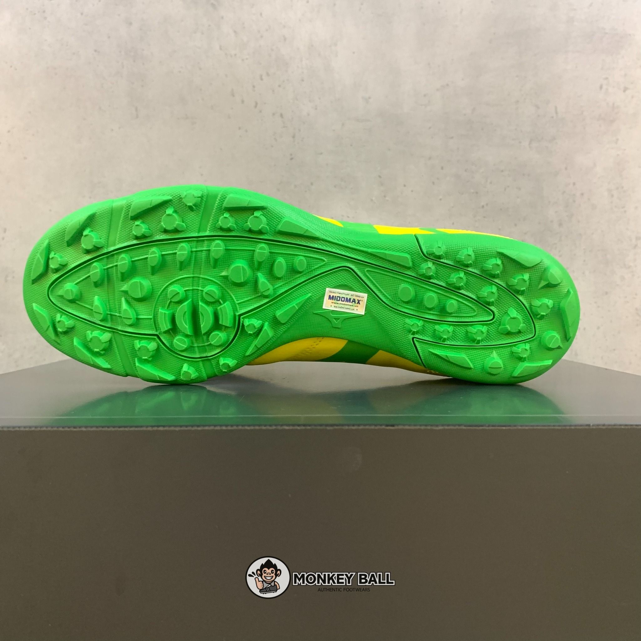 Mizuno Monarcida Neo 2 Select AS TF - P1GD222535 - Vàng/Xanh lá