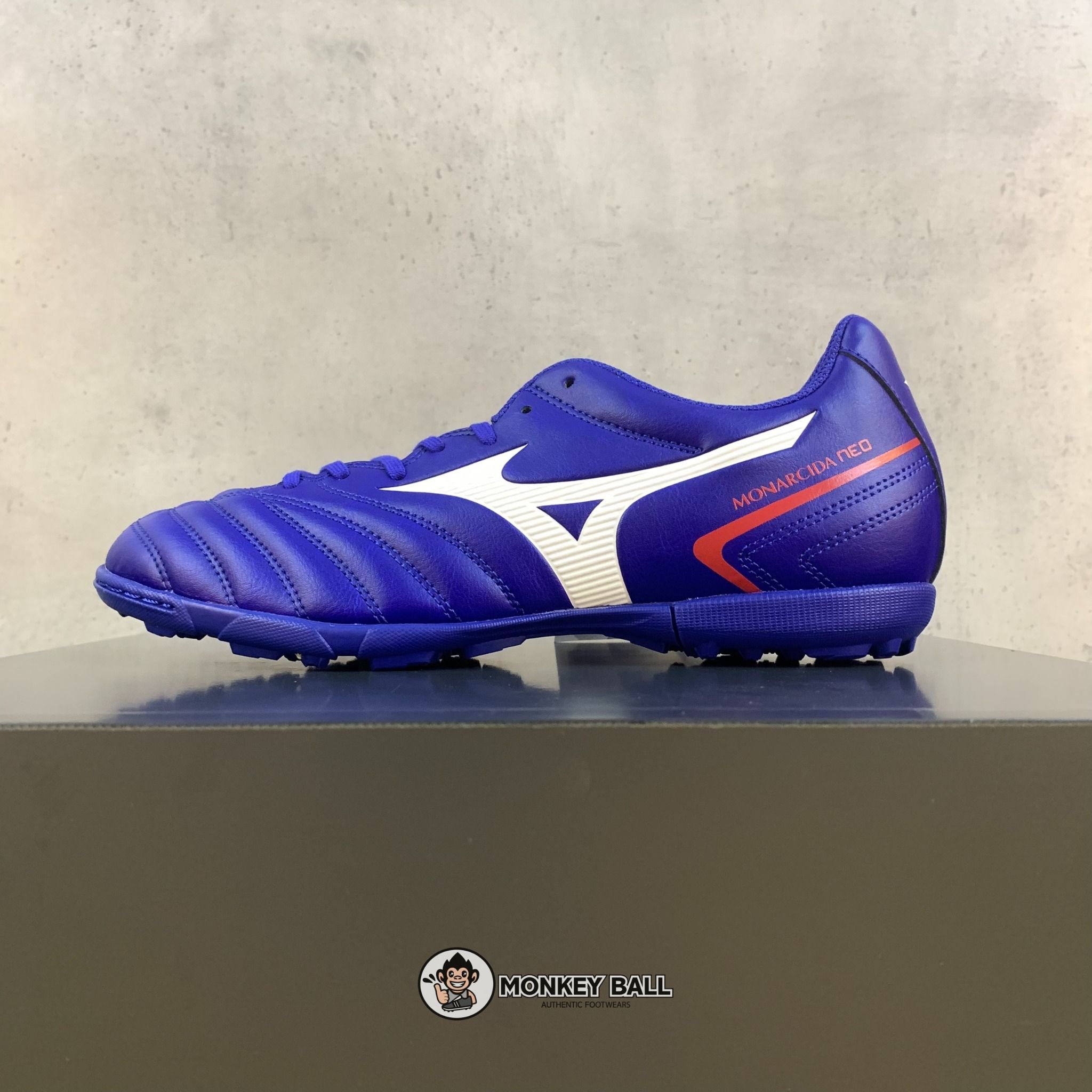 Mizuno Monarcida Neo 2 Select AS TF - P1GD222501 - Xanh đậm/Trắng