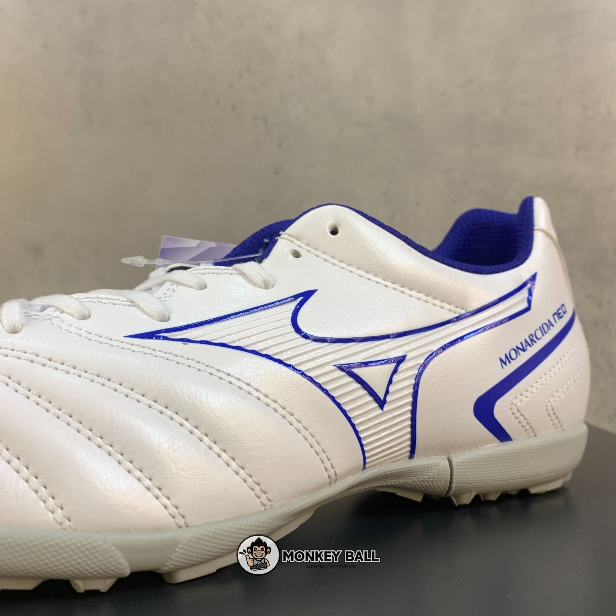 Mizuno Monarcida Neo 2 Select AS TF - P1GD222525 - Trắng/Xanh