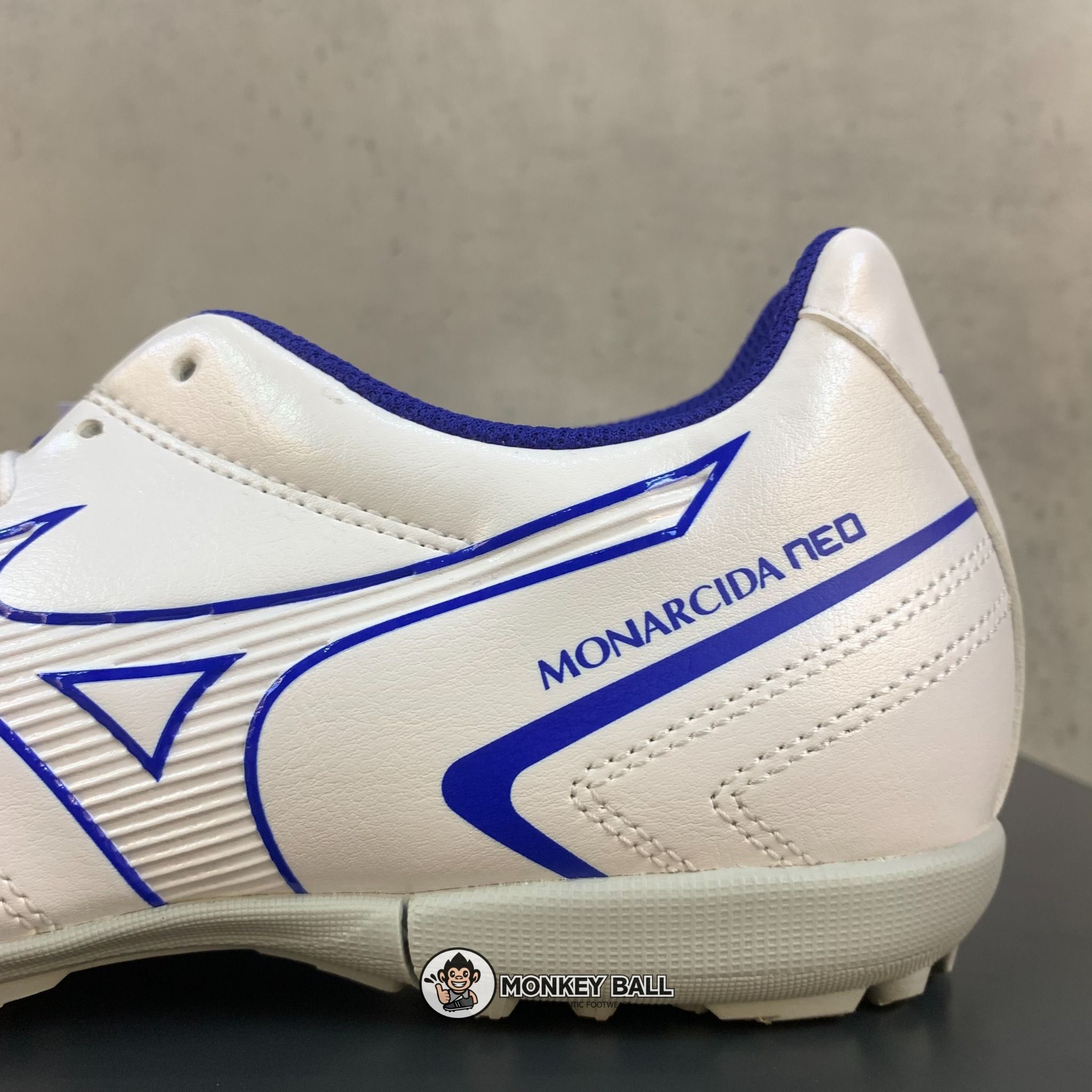 Mizuno Monarcida Neo 2 Select AS TF - P1GD222525 - Trắng/Xanh