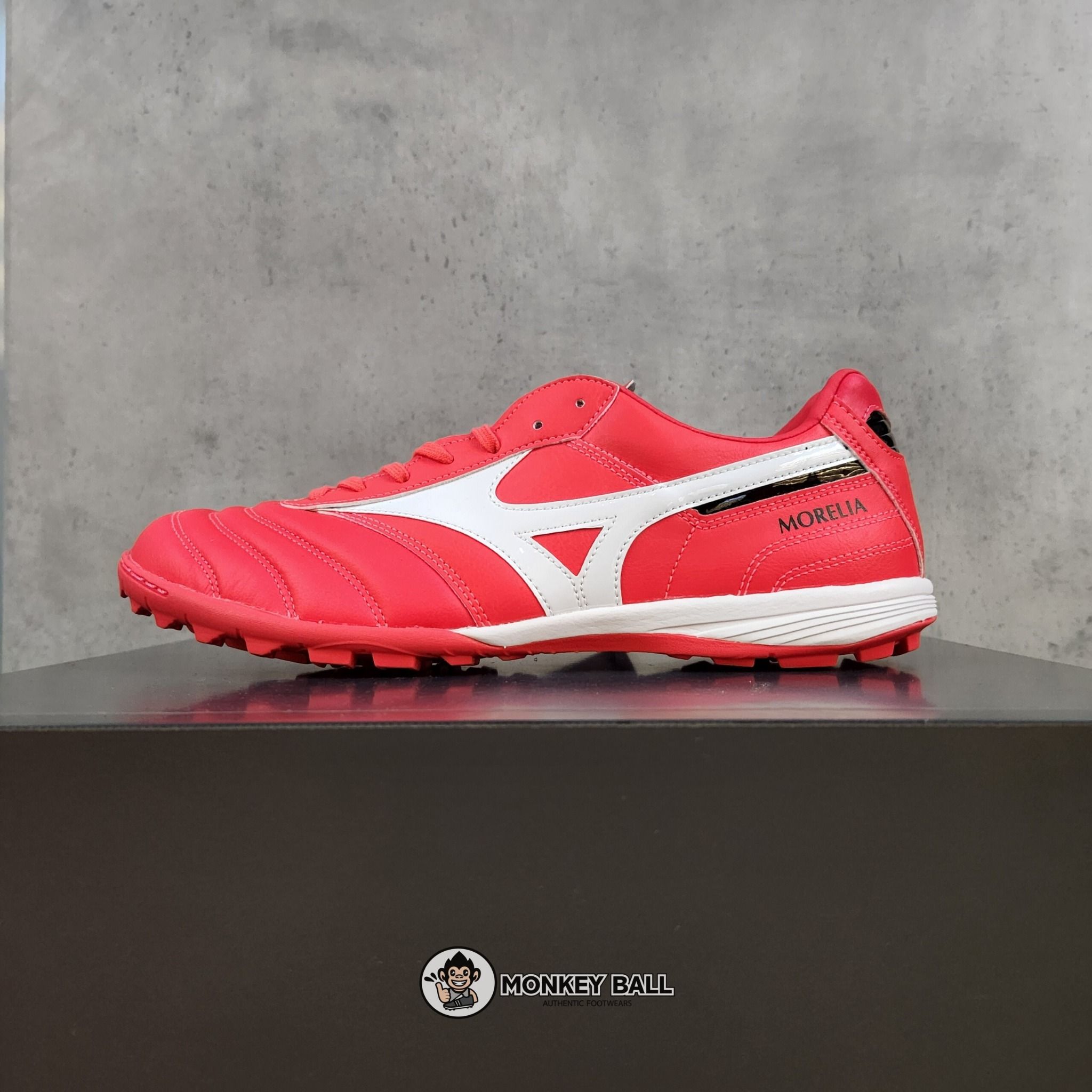 Mizuno Morelia TF - Q1GB210160 - Đỏ/Trắng